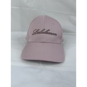 Lululemon Structured Ball Cap Script Lavender Pink Size S/M